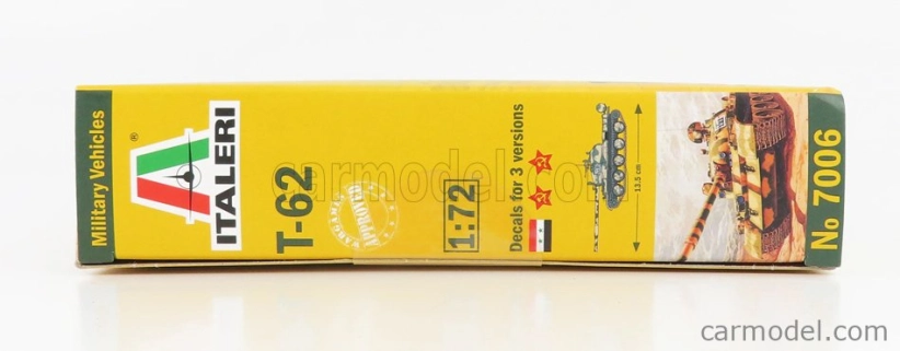 Italeri Tank T-62 Military 1945 1:72 /
