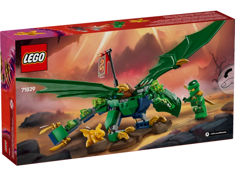 LEGO Ninjago – Lloydov zelený lesný drak