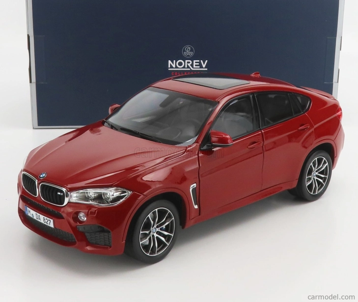 Norev BMW X6 M 2015 1:18 Red Met