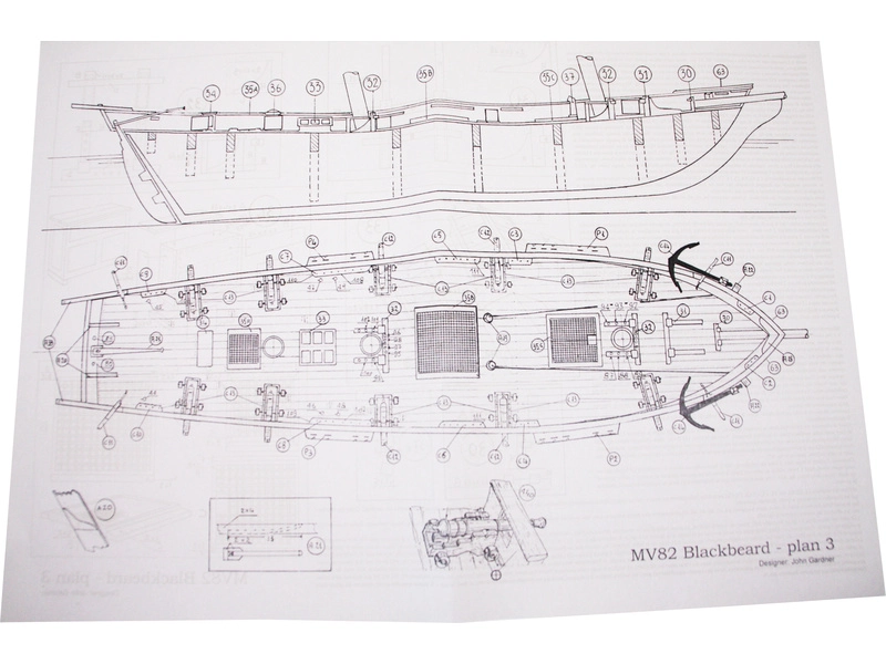MAMOLI Blackbeard 1:57 kit