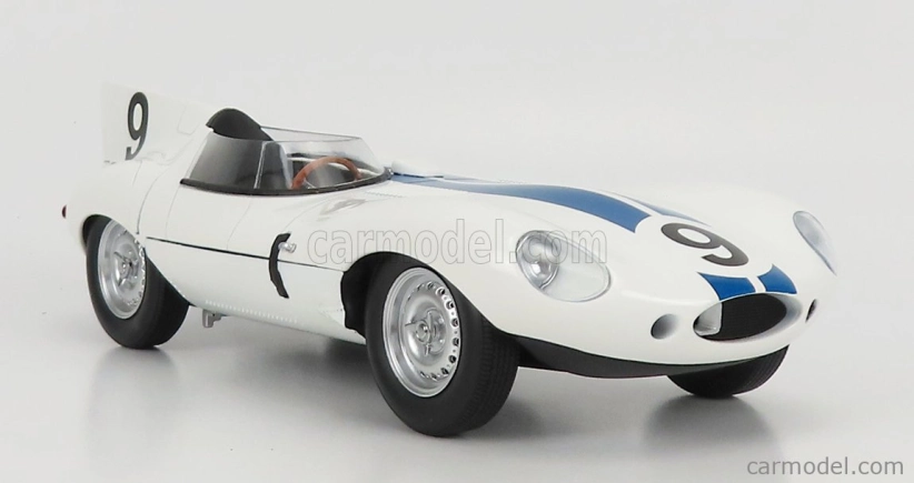 Cmr Jaguar D-type 3.4l Team Briggs Cunningham N 9 1:18, bílá