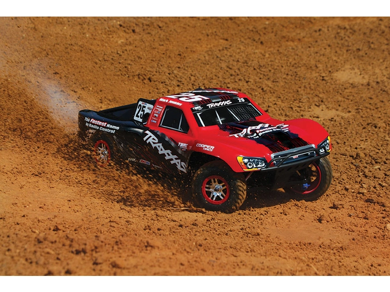 RC auto Traxxas Nitro Slayer 1:8 TQi RTR, modrá