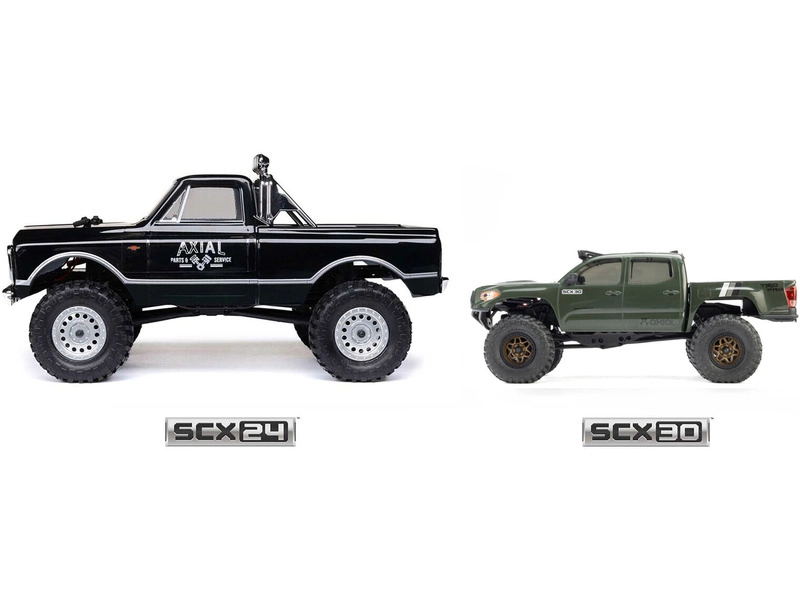 Axial SCX30 Toyota Tacoma TRD Pro Extreme 1:30 4WD RTR zelený