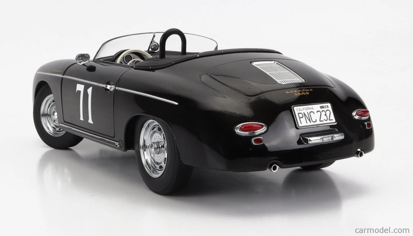 Porsche 356 Speedster N 71 1955 v mierke 1:12 čierna