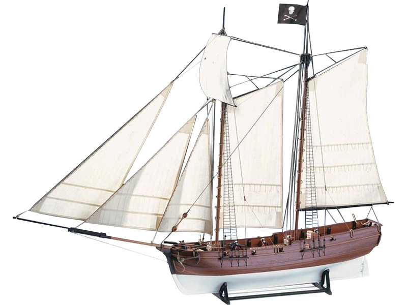 AMATI Adventure pirátská loď 1760 1:60 kit