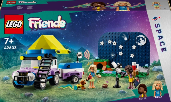LEGO Friends - Karavan na pozorovanie hviezd