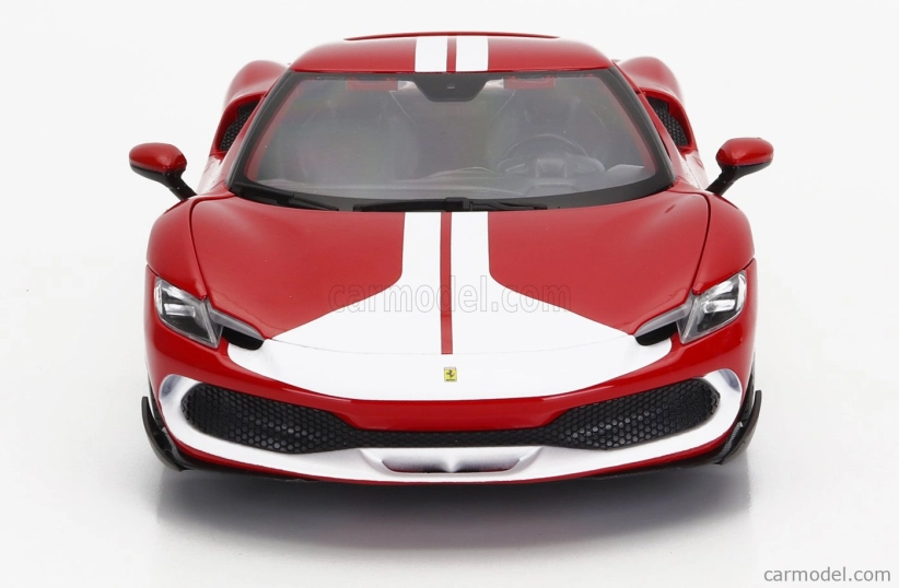 Bburago Ferrari 296 Gtb Assetto Fiorano 2022 1:18 červeno-biela