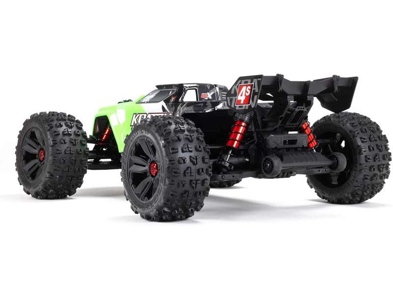 RC auto Arrma Kraton 4S V2 BLX 1:10 4WD RTR, zelené
