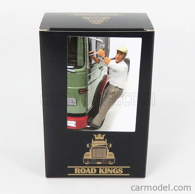 Road-kings Figúrky Muž Trucker Franz Hanging At He Truck 1:18 Biela béžová