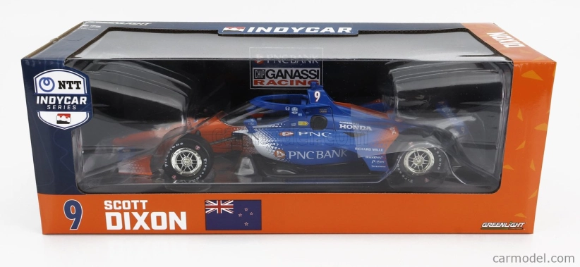 Greenlight Chevrolet Team Pnc Bank Chip Ganassi Racing N 9 Indianapolis Indy 500 Indycar Series 2023 S.dixon 1:18 Modrá oranžová