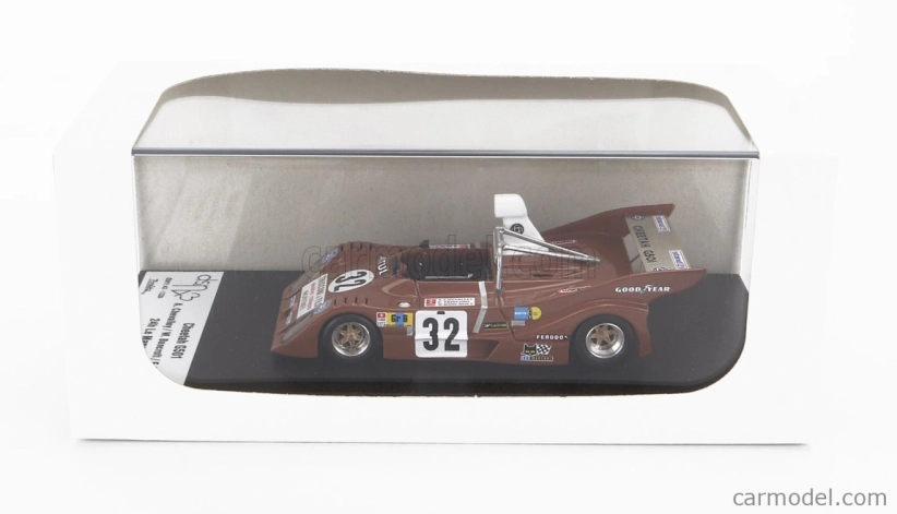 Trofeu Cheetah G501 Team Cheetah Racing Cars N 32 24h Le Mans 1977 Andre Chevalley - Wink Bancroft - Francois Trisconi 1:43 hnedá biela