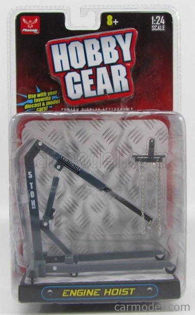 Hobby gear Accessories Paranco Elevatore - Engine Hoist 1:24 Grey