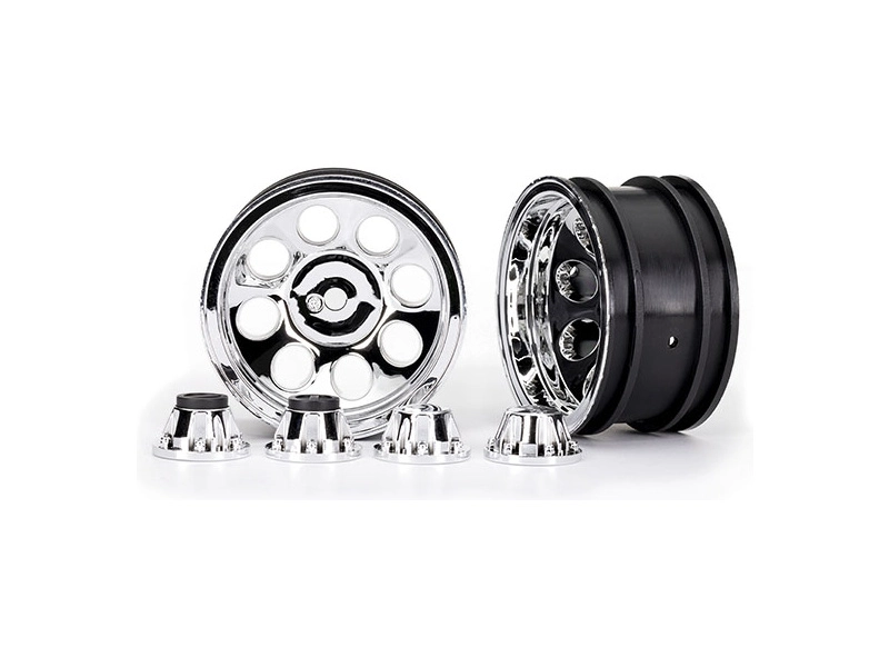 Traxxas disk 2.2" classic chromovaný s poklicemi (2) (pro 8255A)
