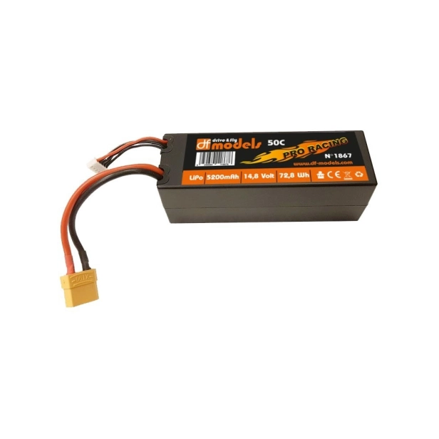Batéria Li-Pol 4S 14,8 V 5200 mAh 50C