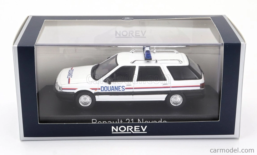 Norev Renault R21 Nevada Sw Station Wagon Douanes 1993 1:43 Biela