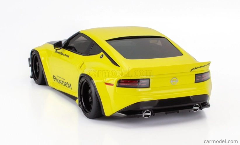 Truescale Nissan Fairlady Z (rz34) Pandem Coupe 2022 1:18 žltá čierna