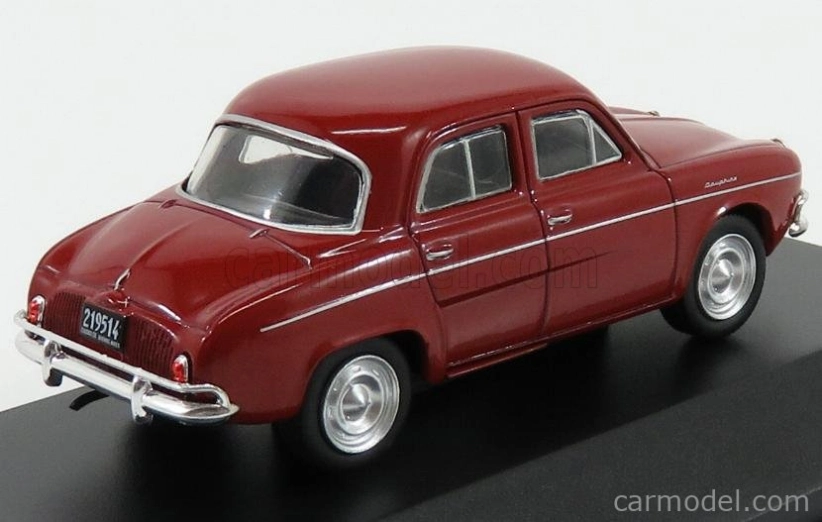 Edicola Renault Dauphine 1965 1:43 Červená