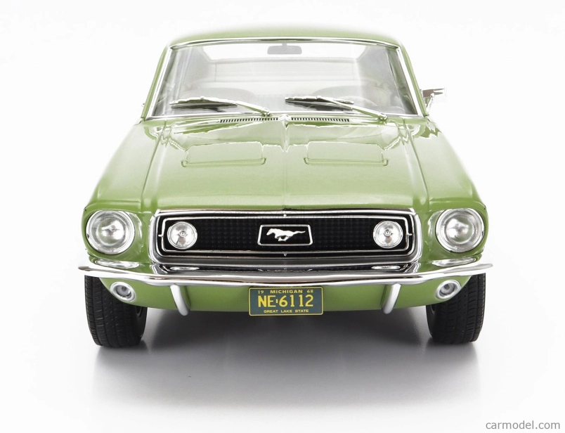 Norev Ford usa Mustang Fastback Gt Coupe 1968 1:12 Zelená