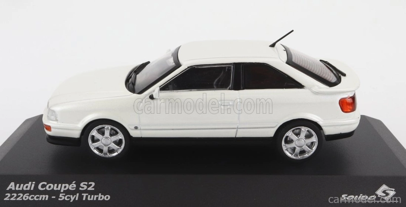 Solido Audi 80 (s2) Turbo Coupe 1992 1:43 Bílá