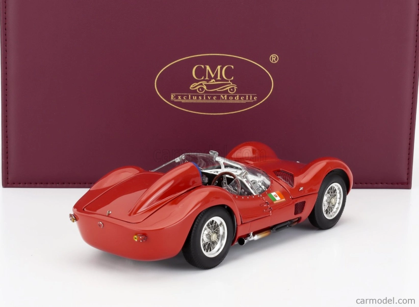 Cmc Maserati Tipo 61 2.9l S4 Spider Birdcage Goodwood Revival 2008 1:18 Red