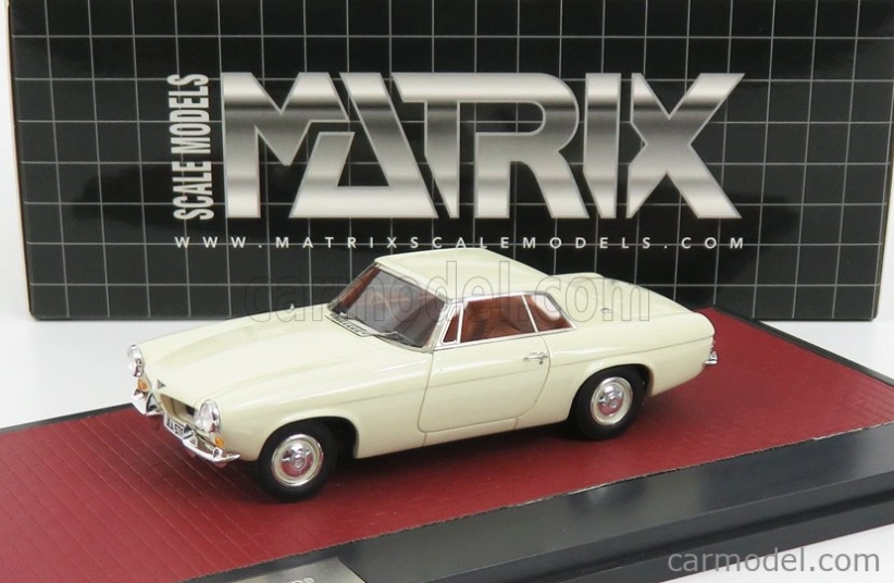 Matrix scale models Jensen P66 Prototype 1964 1:43 Bílá