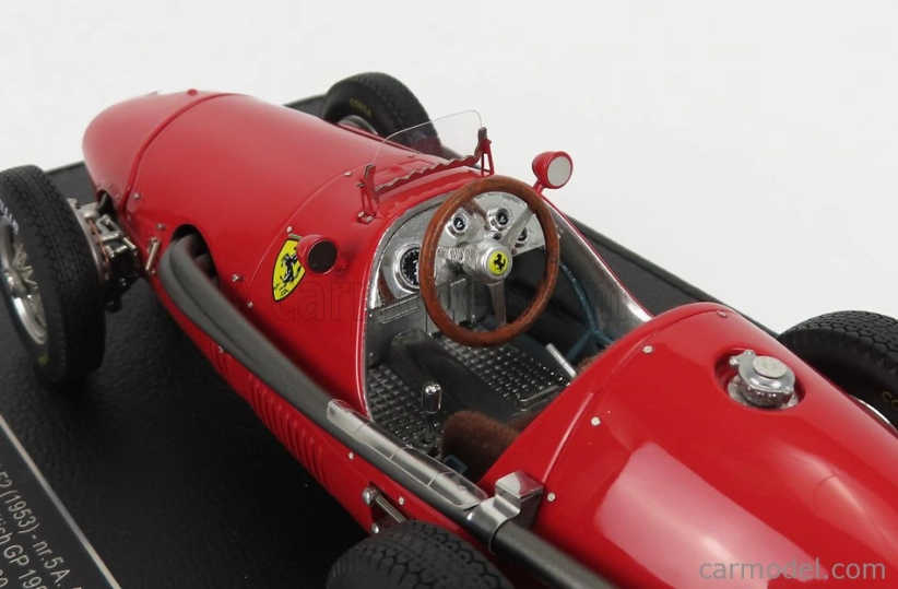 Gp-replicas Ferrari F1  500 F2 Scuderia Ferrari N 5 Winner British Gp Alberto Ascari 1953 World Champion 1:18 Red