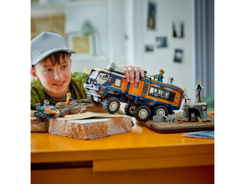 LEGO City - Nákladné auto a laboratórium arktických bádateľov