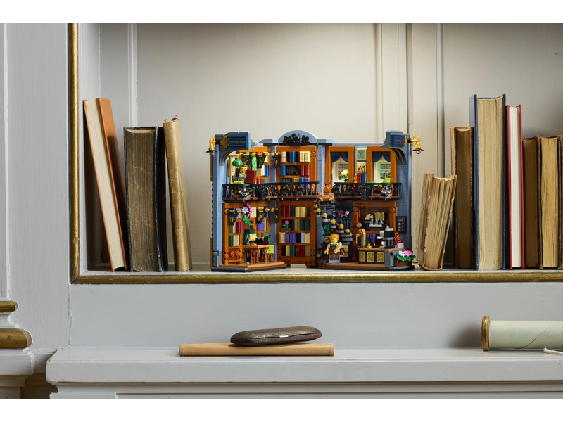 LEGO Icons - Knižní zarážka: Knihkupectví