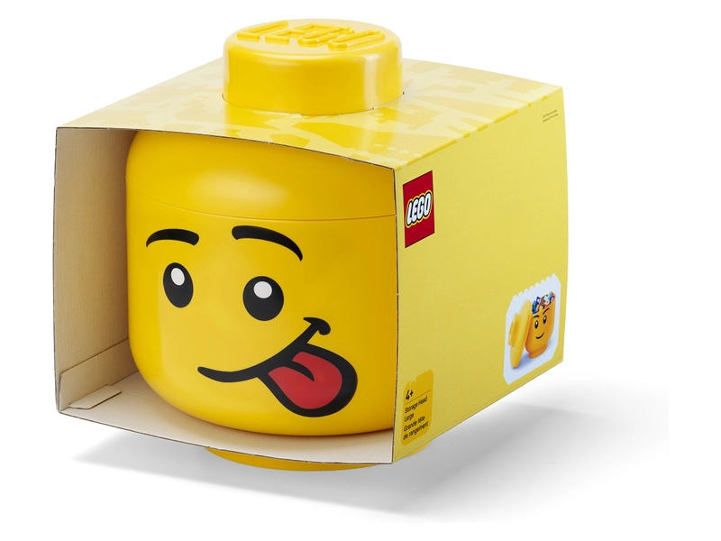 LEGO úložná hlava malá - sněhulák