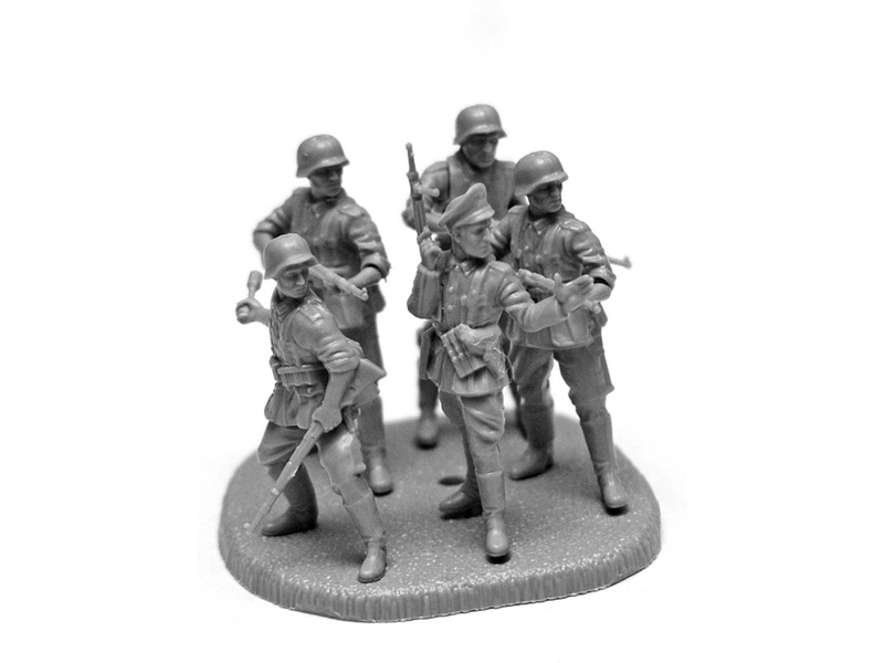 Zvezda figúrky German Regular Infantry 1939 – 1943 (1:72)