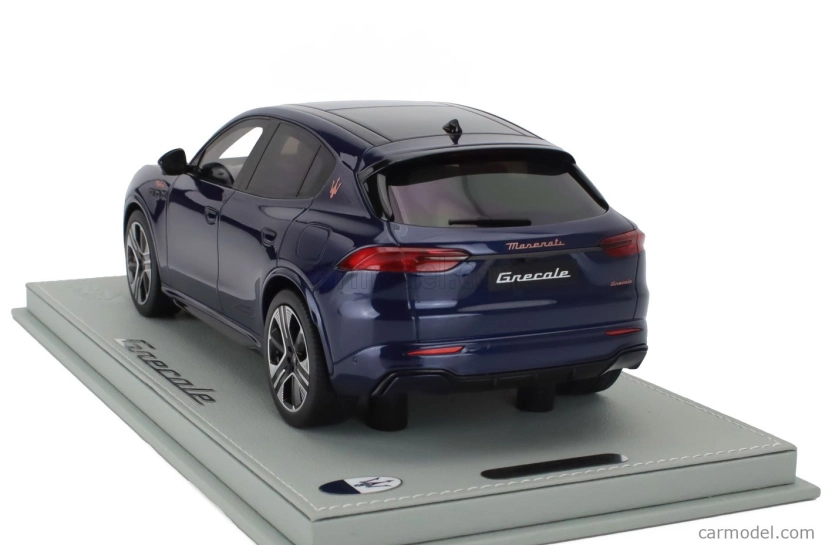Bbr-models Maserati Grecale Folgore Suv 2022 - Con Vetrina - With Showcase 1:18 Blu Intenso - Blue Met