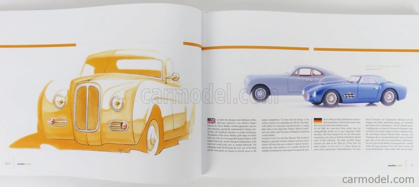 Autocult Catalogo Anycar Semiconvertible Usa 1971 + Libro Fotografico Autocult - 184 Pages - Book Of The Year 2022 In German And English Language - Included Model Of The Year 1:43 /