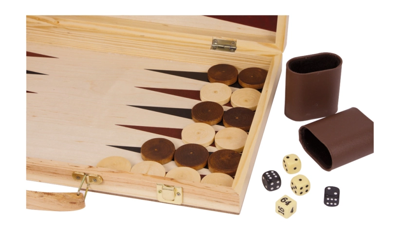 Malé puzdro na šach a backgammon