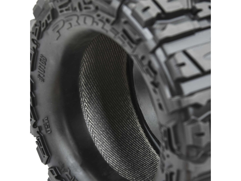 Kolesá Pro-Line 2,8", pneumatiky Trencher HP Belted, čierny disk Raid H12 (2)