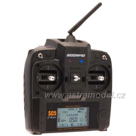 RC vrtulník Scorpio H30, mód 1-2