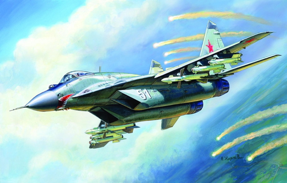 Zvezda MiG-29C (9-13) (1:72)