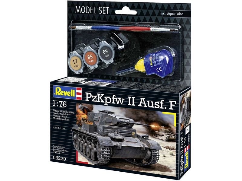 Revell PzKpfw II Ausf. F (1:76) (súprava)