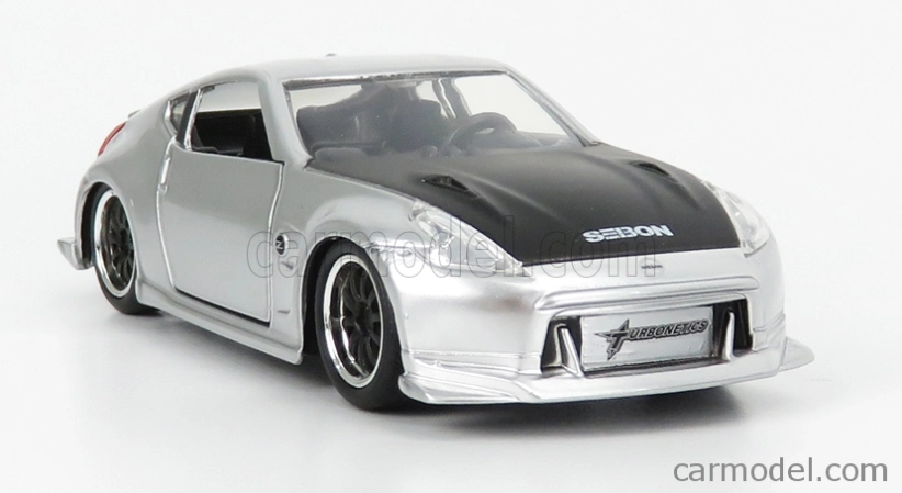 Jada Nissan Gisele's 370z Coupe (z34) 2008 - Fast & Furious 1:32 Stříbrná Černá