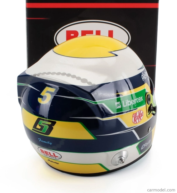 Mini helmet Bell helmet Casco Helmet F1 Gabriel Bortoleto Team Stake F1 Kick Sauber N 5 Season 2025 1:2 Různé