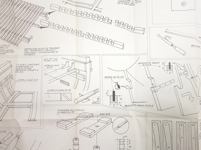 Mantua Model Victory šalupa 1:16 kit