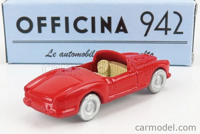 Officina-942 Lancia Aurelia Gt Spider Open 1955 1:76 Červená
