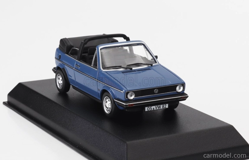 Norev Volkswagen Golf Cabriolet Open 1981 1:43 Blue