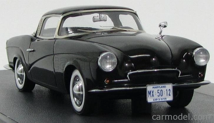 Matrix scale models Volkswagen Rometsch Lawrence Coupe 1959 1:43 Black