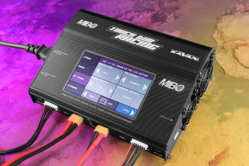 MIBO Touch Duo Racing AC/DC 400W nabíjačka/vybíjačka