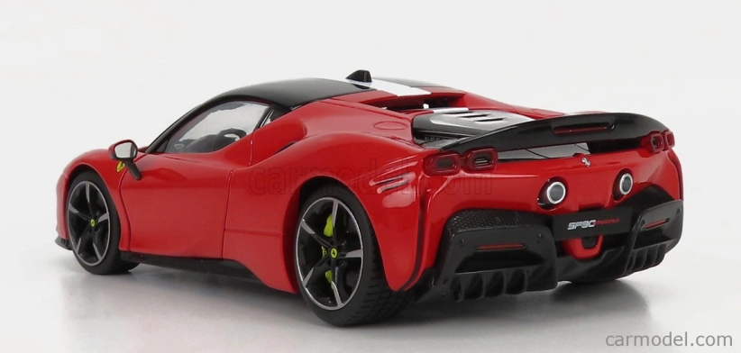 Bburago Signature Ferrari SF90 Stradale Assetto Fiorano 1:18 červená