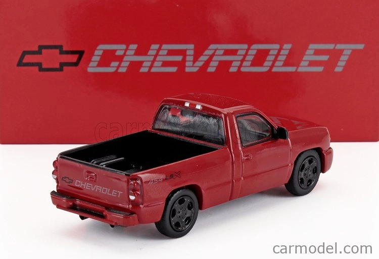 Paragon-models Chevrolet Silverado Single Cab Pick-up 454 Lsx Lhd 2006 1:64 Red