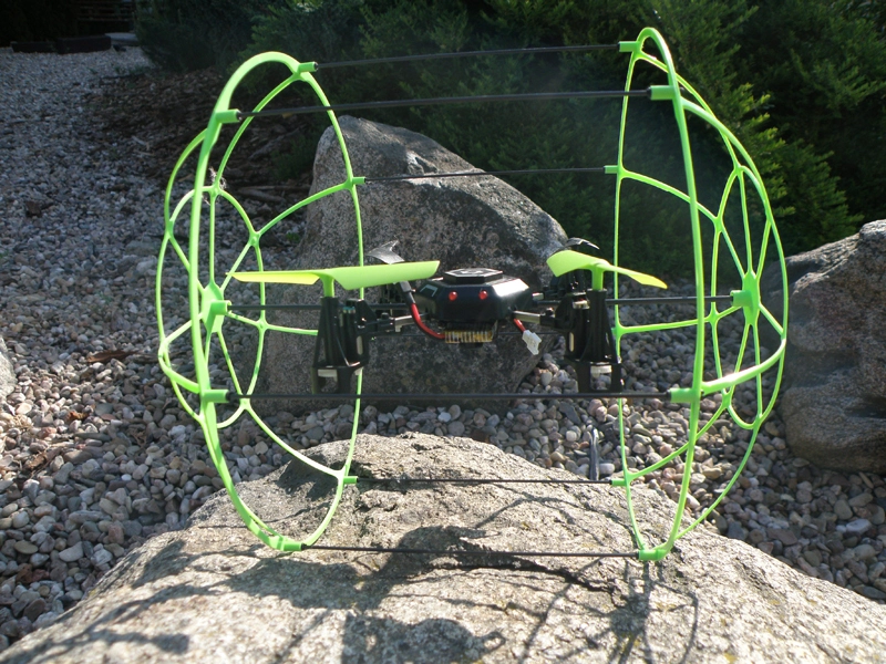 RC kvadrakoptéra SkyWalker, zelená