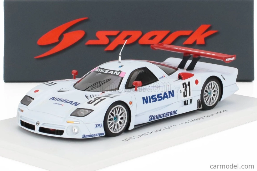 Spark-model Nissan R390 Gt1 Test 24h Le Mans 1998 1:43 Biela