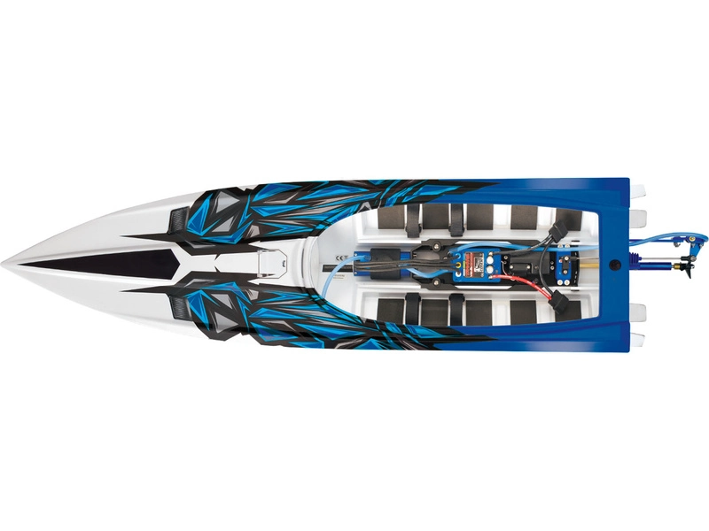 RC loď Traxxas Spartan TQi RTR, ružová