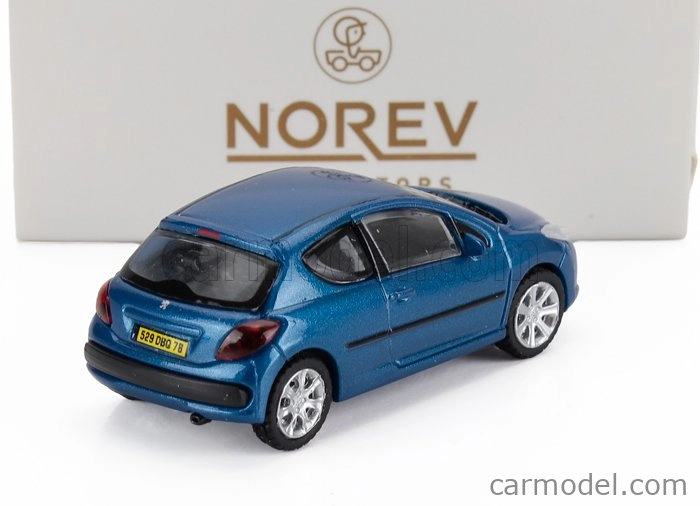 Norev Peugeot 207 Premium Pack 2007 1:87 Blue Met